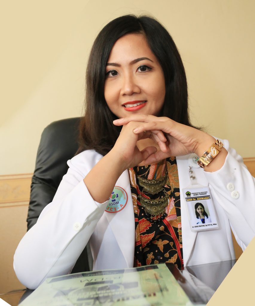 dr DEWI PRATIWI, Sp.THT-KL, M.Kes.