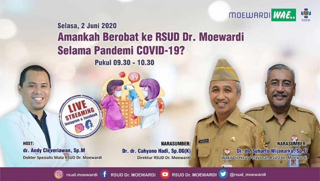 saksikan live Facebook RSUD Dr. Moewardi