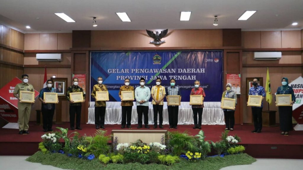 Gelar Pengawasan Daerah (Larwasda) Pemerintah Provinsi Jawa Tengah