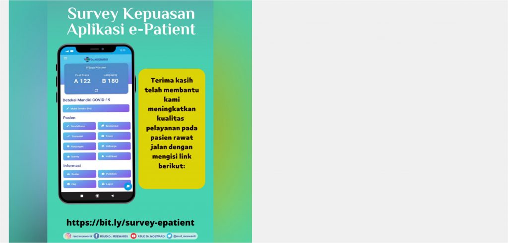 Survey Kepuasan Aplikasi e-Patient