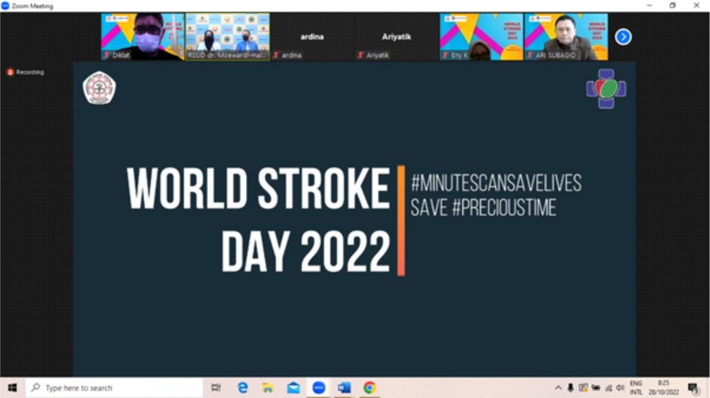 Online In-House Training World Stroke Day 2022