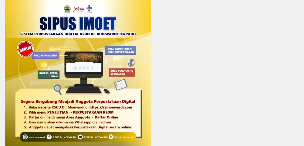 “SIPUS IMOET” Sistem Perpustakaan Digital RSUD Dr. Moewardi Terpadu