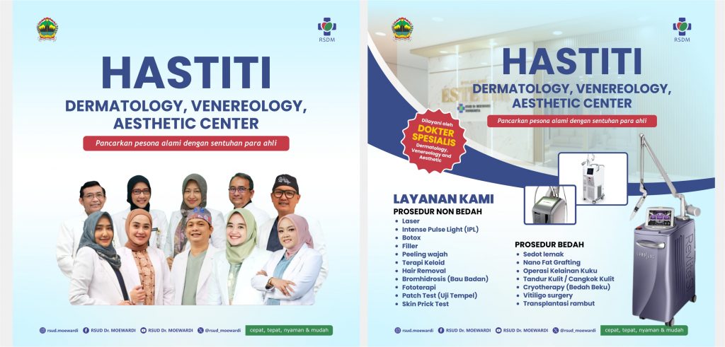 “HASTITI” Poliklinik Eksekutif Spesialis Dermatologi, Venereologi dan Estetika