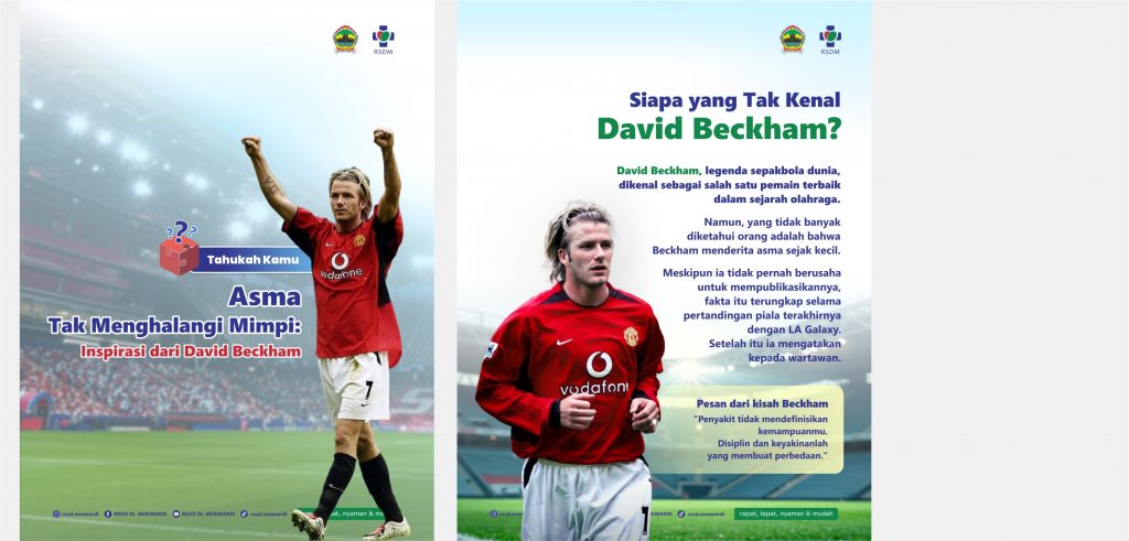 Tahukah Kamu? Asma Tak Menghalangi Mimpi: Inspirasi dari David Beckham