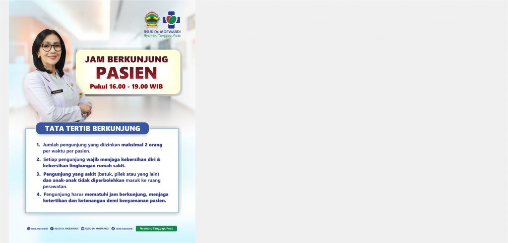Jam Berkunjung Pasien di RSUD Dr. Moewardi