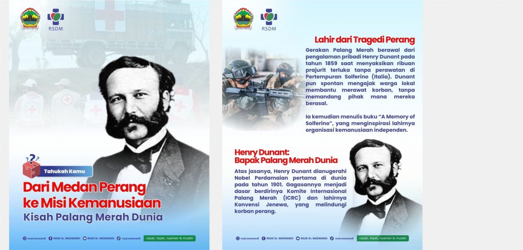 Tahukah Kamu? Dari Medan Perang ke Misi Kemanusiaan Kisah Palang Merah Dunia
