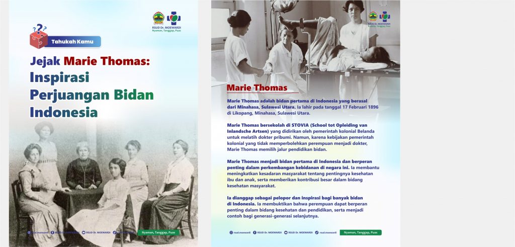 Tahukah Kamu? Jejak Marie Thomas: Inspirasi Perjuangan Bidan Indonesia