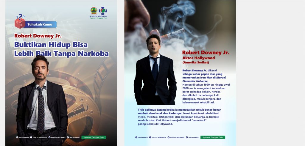 Tahukah Kamu? Robert Downey Jr. Buktikan Hidup Bisa Lebih Baik Tanpa Narkoba