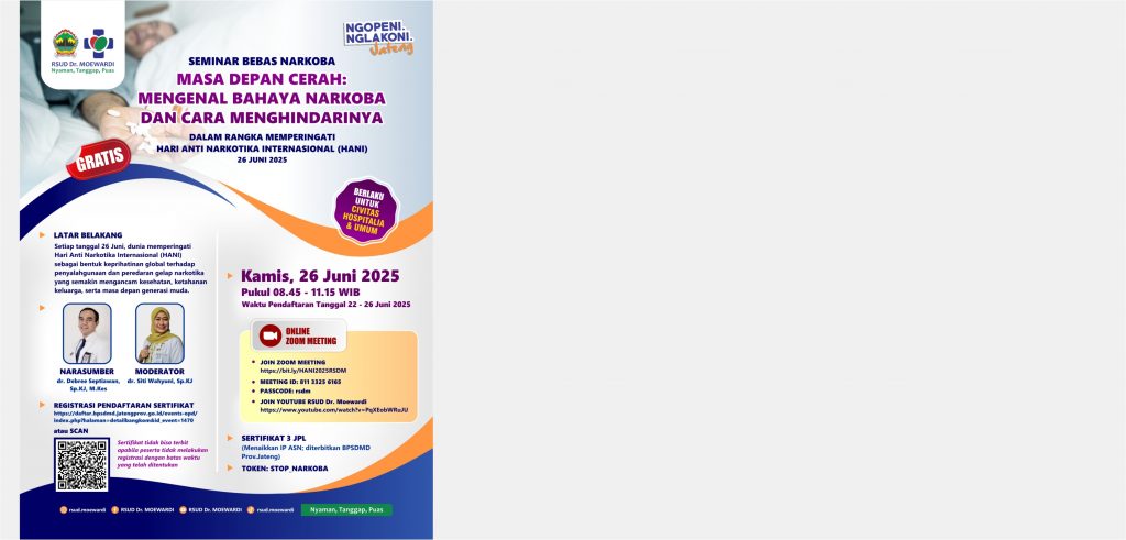 Seminar Bebas Narkoba, Masa Depan Cerah: Mengenal Bahaya Narkoba dan Cara Menghindarinya