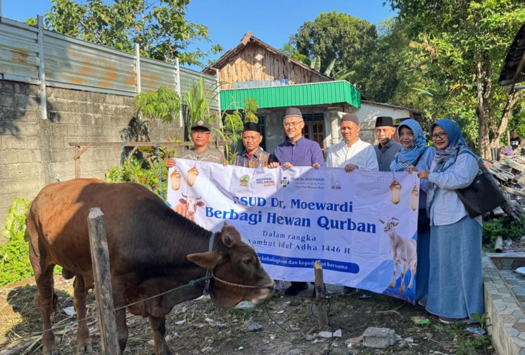Moewardi Berbagi Hewan Kurban Idul Adha 1446 H