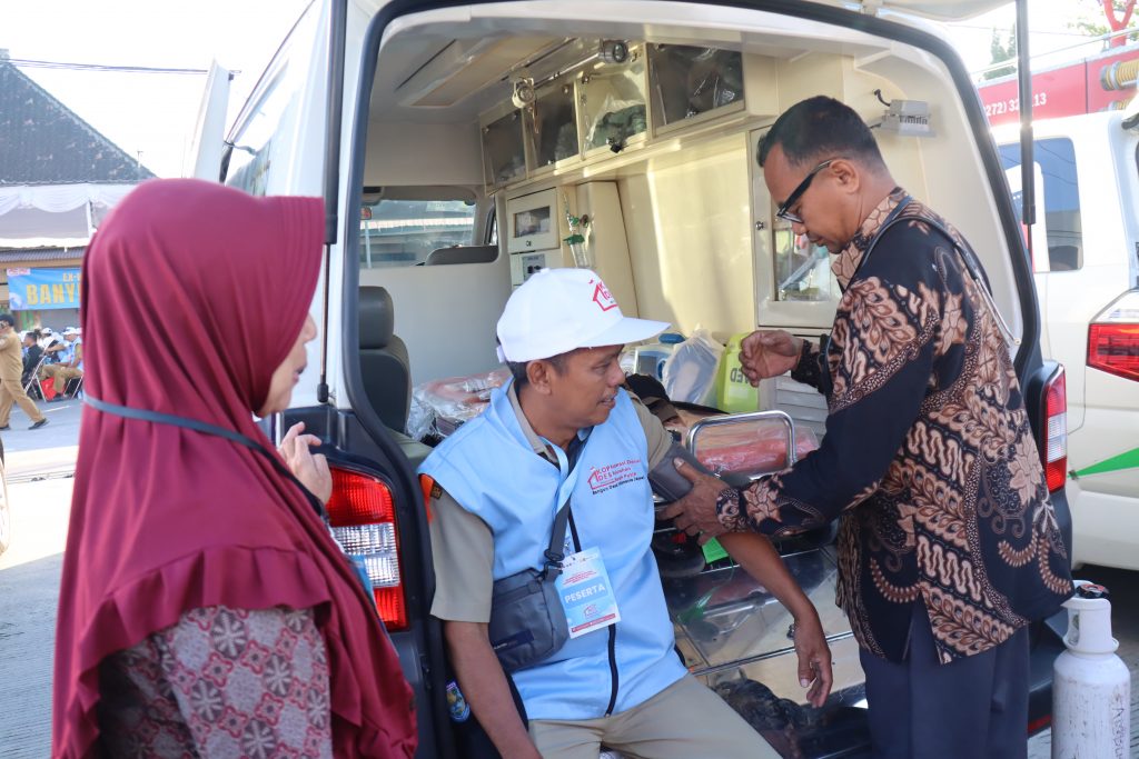Peluncuran Koperasi Desa/ Kelurahan Merah Putih, Tim Speling RSUD Dr. Moewardi Hadir Berikan Layanan Kesehatan