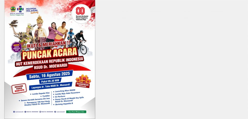 Ikuti & Meriahkan! Puncak Acara HUT Kemerdekaan RI RSUD Dr. Moewardi