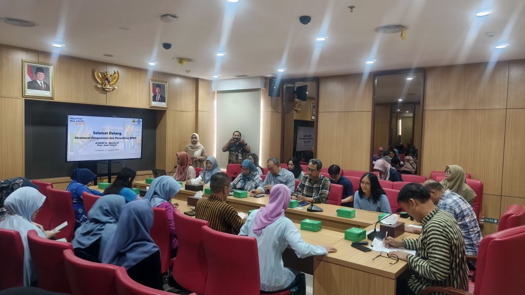 Kunjungan Kerja Deputi Bidang Akuntan Negara Pembangunan BPKP Pusat