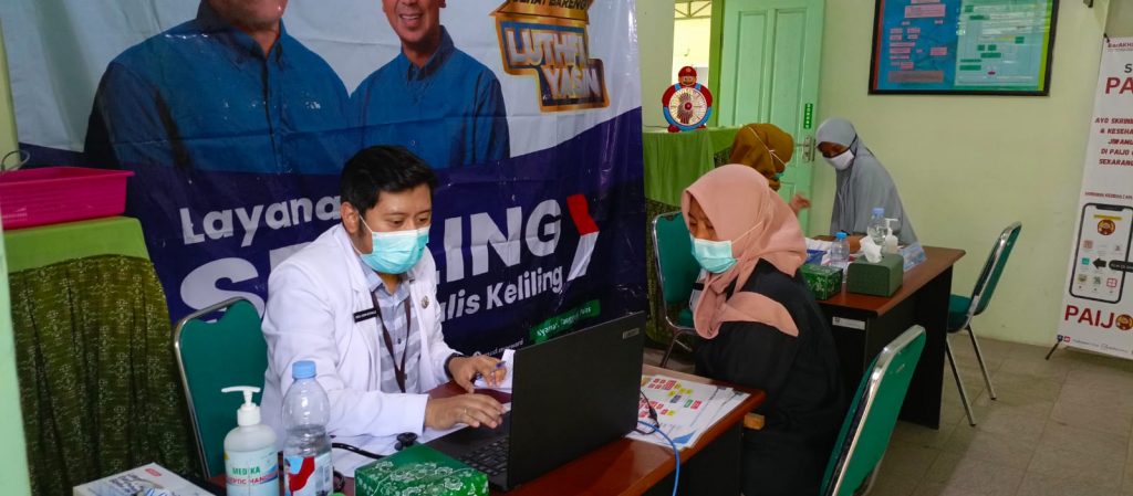 SPELING di Puskesmas Teras, Boyolali Menghadirkan Dokter Spesialis Paru dan Radiografer