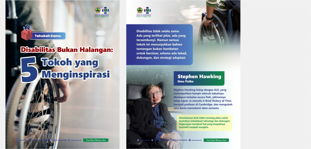 Tahukah Kamu? Disabilitas Bukan Halangan: 5 Tokoh yang Menginspirasi