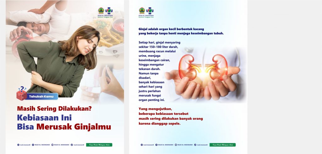 Tahukah Kamu? Masih Sering Dilakukan? Kebiasaan Ini Bisa Merusak Ginjalmu