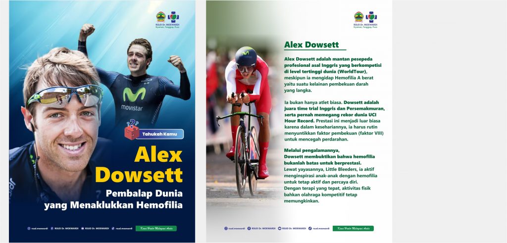 Tahukah Kamu? Alex Dowsett Pembalap Dunia yang Menaklukkan Hemofilia