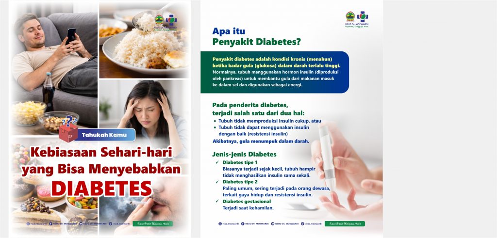 Tahukah Kamu? Kebiasaan Sehari-hari yang Bisa Menyebabkan Diabetes