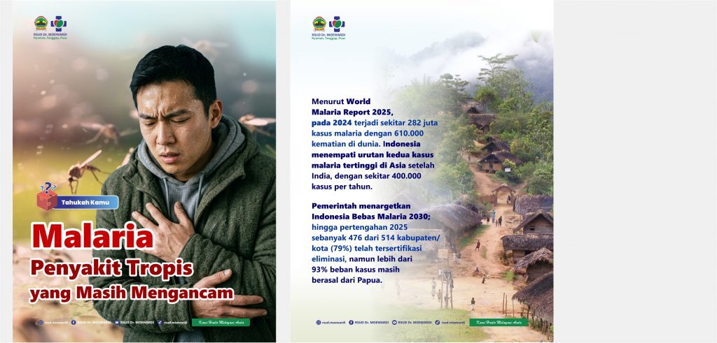 Tahukah Kamu? Mlaria Penyakit Tropis yang Masih Mengancam