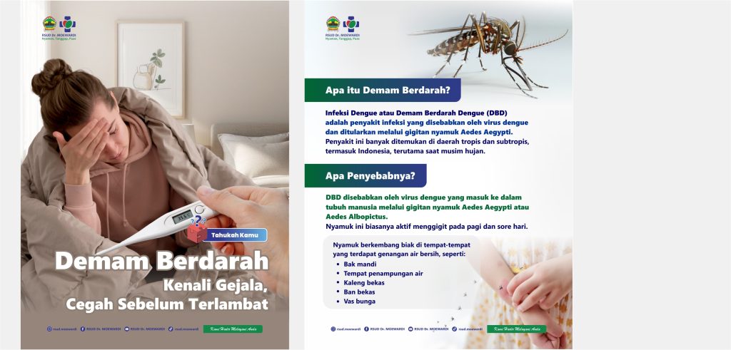 Tahukah Kamu? Demam Berdarah Kenali Gejala, Cegah Sebelum Terlambat