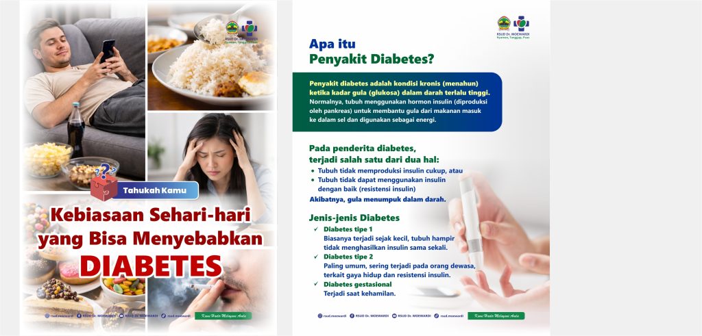 Tahukah Kamu? Kebiasaan Sehari-hari yang Bisa Menyebabkan Diabetes