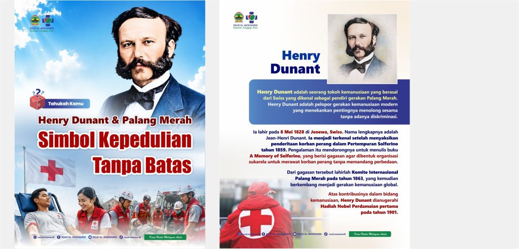 Tahukah Kamu? Henry Dunant & Palang Merah Simbol Kepedulian Tanpa Batas