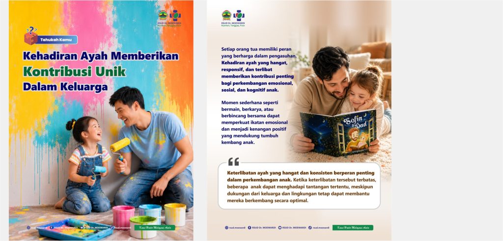 Tahukah Kamu? Kehadiran Ayah Memberikan Kontribusi Unik Dalam Keluarga