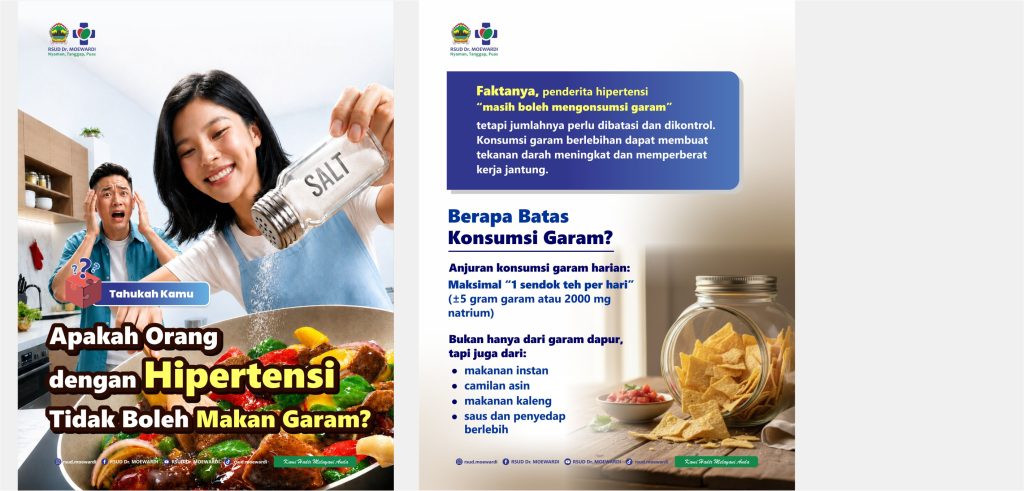 Apakah Orang dengan Hipertensi Tidak Boleh Makan Garam?