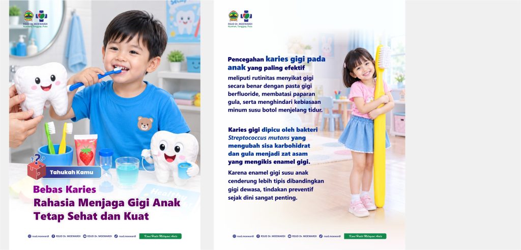 Tahukah Kamu? Bebas Karies Rahasia Menjaga Gigi Anak Tetap Sehat dan Kuat
