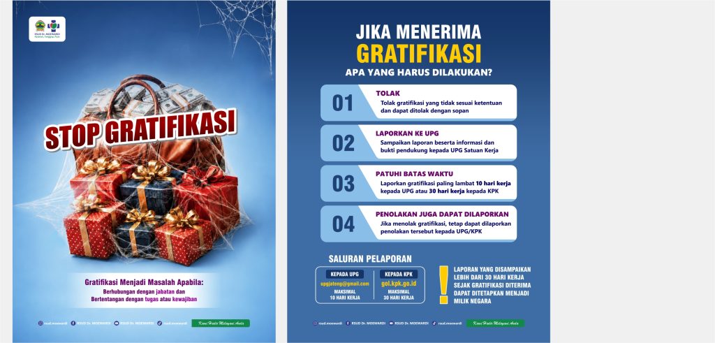 STOP GRATIFIKASI! Jika Menerima Gratifikasi, Apa yang Harus Kita Lakukan?