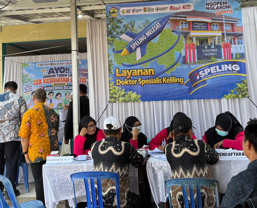 SPELING RSUD di Gapoktan Maju Makmur, Kabupaten Magelang